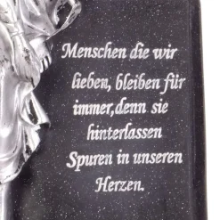 TP Grab-Spruchstein Mit Sitzendem Engel Hot