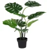 Flowers for You Grose Kunstliche Monstera Im Topf 90Cm New