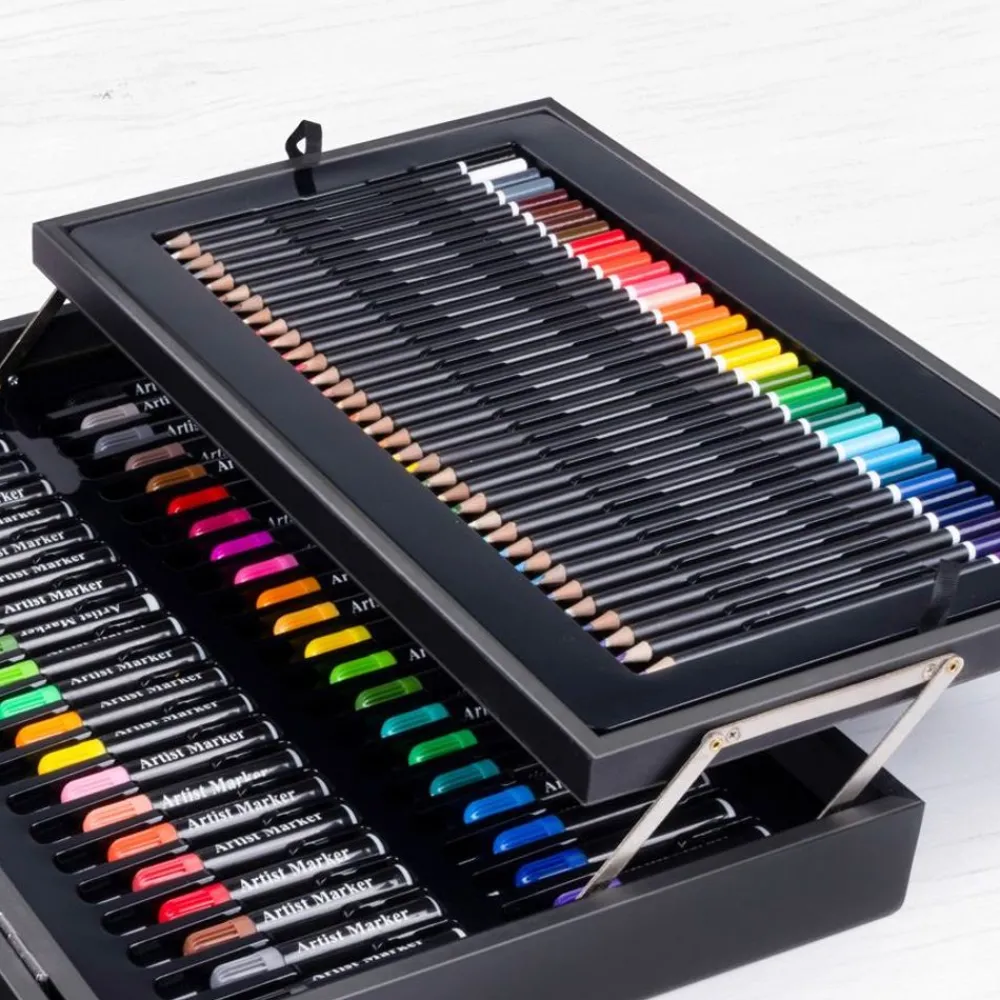 Artico Groser Kunst- Und Malkoffer 174-Teilig Discount