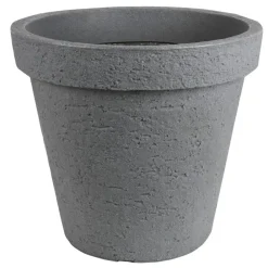 Jelenia Plast Groser Pflanzkübel Pisa 58X53Cm Steingrau Hot