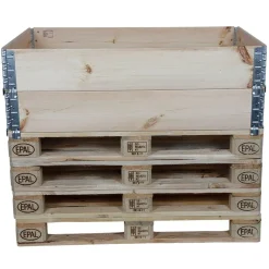 Grüner Jan Gruner Jan Hochbeet-Rahmen Stapelbar Aus Holz 120X19X80Cm Natur Discount