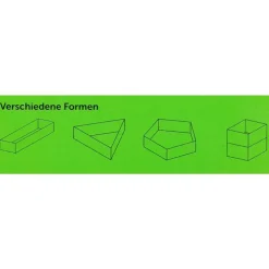 Grüner Jan Gruner Jan Hochbeet-Rahmen Stapelbar Aus Holz 120X19X80Cm Natur Discount