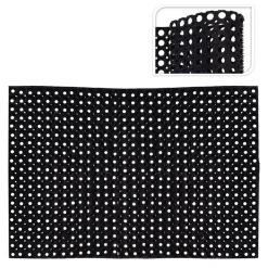 TP Gummi-Turmatte 120X80X1,2Cm Schwarz Best