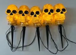 TP Halloween Led-Gartenstecker Mit Timer 5 Leds Warmweis Discount