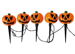 TP Halloween Led-Gartenstecker Mit Timer 5 Leds Warmweis Discount