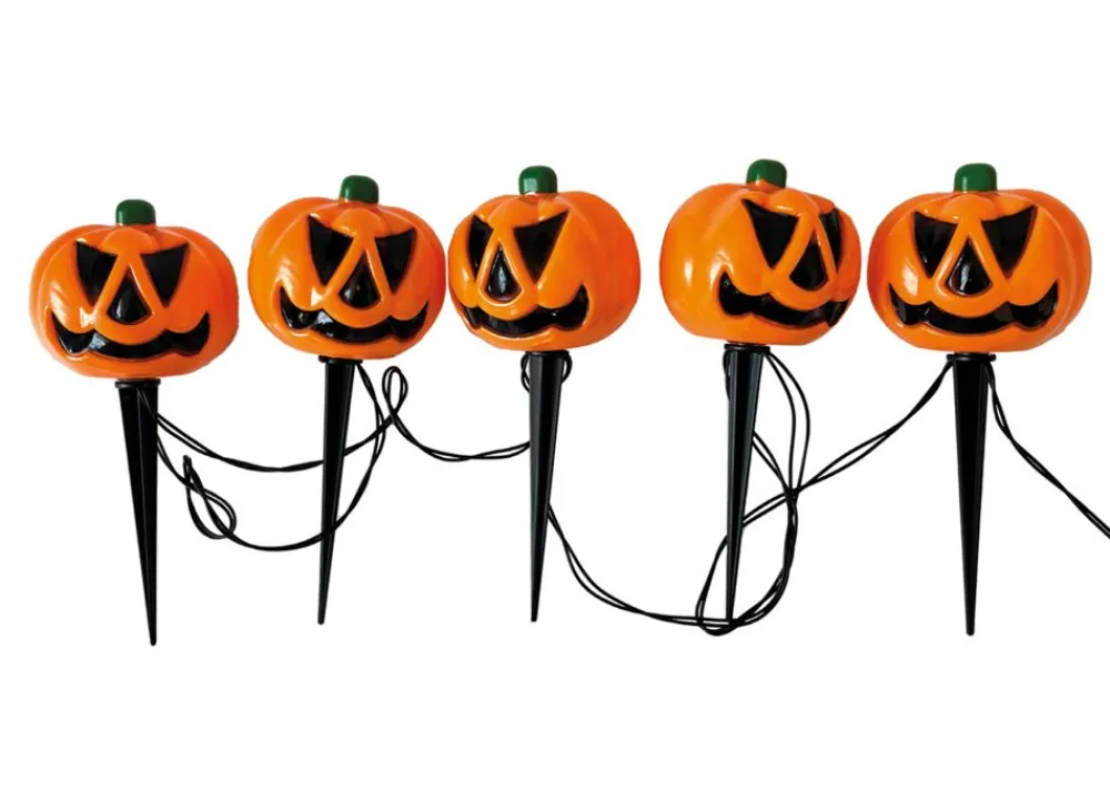 TP Halloween Led-Gartenstecker Mit Timer 5 Leds Warmweis Discount
