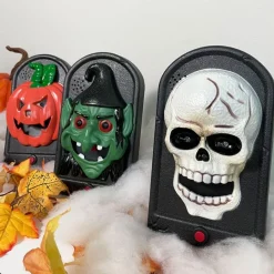 TP Halloween Turklingel Mit Licht Und Sound 11X19,5X5,5Cm Hot
