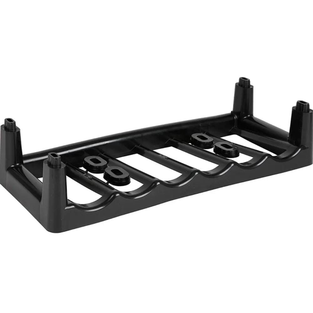 Heidrun Flaschenregal Stapelbar Schwarz New