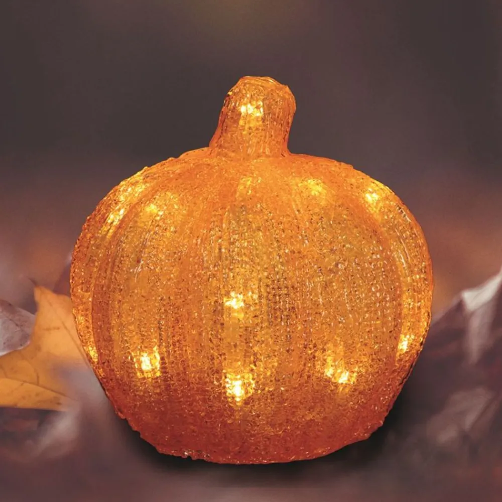 New Home Autumn Herbstdeko Mit 24 Leds Warmweis Kurbis Best