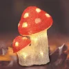 New Home Autumn Herbstdeko Mit 24 Leds Warmweis Pilz Clearance