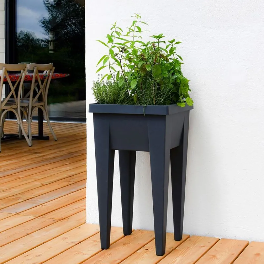 EDA Hochbeet Urban 38X68X38Cm Anthrazit Clearance