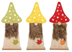 New Home Autumn Holzdeko Herbstwichtel 50,5Cm