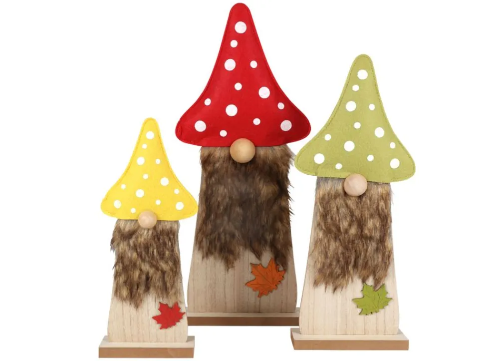 New Home Autumn Holzdeko Herbstwichtel 41Cm Clearance