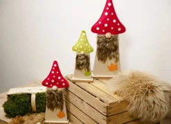 New Home Autumn Holzdeko Herbstwichtel 41Cm Clearance