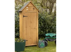 TP Holz-Gartenschrank 179Cm Natur New