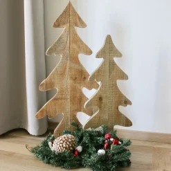 TP Holz-Weihnachtsbaum Klein 28,5X65X10Cm Sale