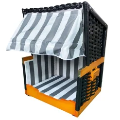 TP Hundestrandkorb Grau/Weis Discount
