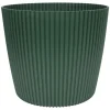 Prosperplast Indoor-Ubertopf Milly Rillendesign 29Cm Piniengrun Discount