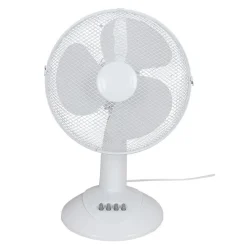 Interior Exclusive Tisch-Ventilator 33,5Cm Weis Hot