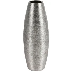 New Home Keramik-Vase 12X32Cm Silber Clearance