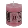 New Home Candlelight Kerze Rustikal 68X80Mm Altrosa
