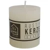 New Home Candlelight Kerze Rustikal 68X80Mm Champagner Sale