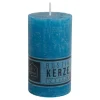 New Home Candlelight Kerze Rustikal 68X120Mm Petrol Best