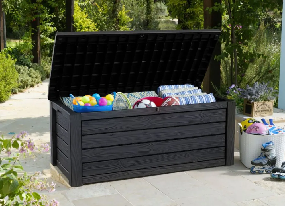 Keter Xxl-Gartentruhe Eastwood 570L Anthrazit Best