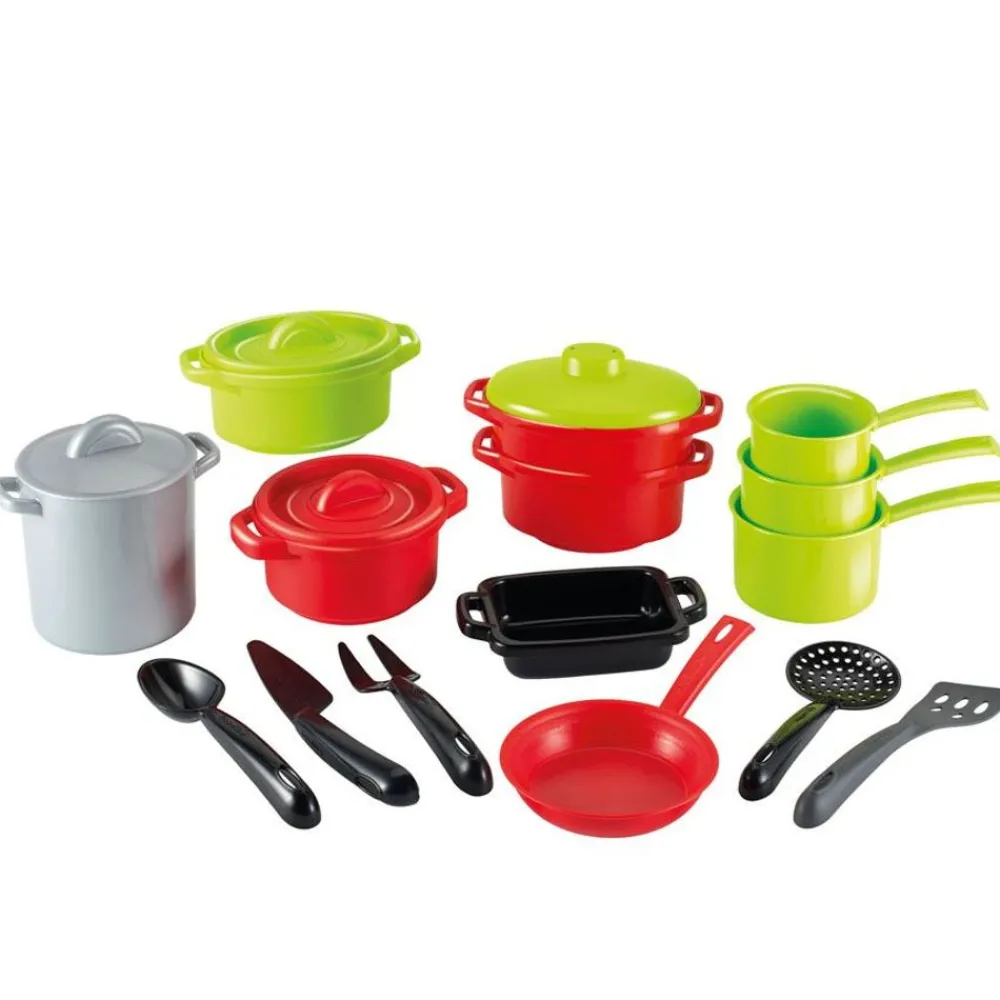 ecoiffier Kinder-Kochtopfset 19-Teilig Outlet