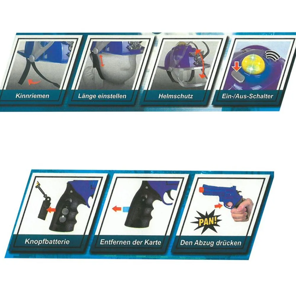 TP Kinderkostum Polizei Mit Sound-Helm Und Zubehör Online