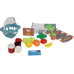 ecoiffier Kinder-Marktstand Mit Zubehör 50,5X30X69Cm 22-Teilig Hot