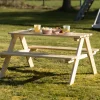 Sunny Moments Kinder-Picknicktisch Aus Kiefernholz 90X50X79Cm Outlet