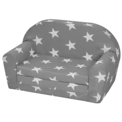 Pseudohersteller Kindersofa Lucy Mit Sternen Grau New