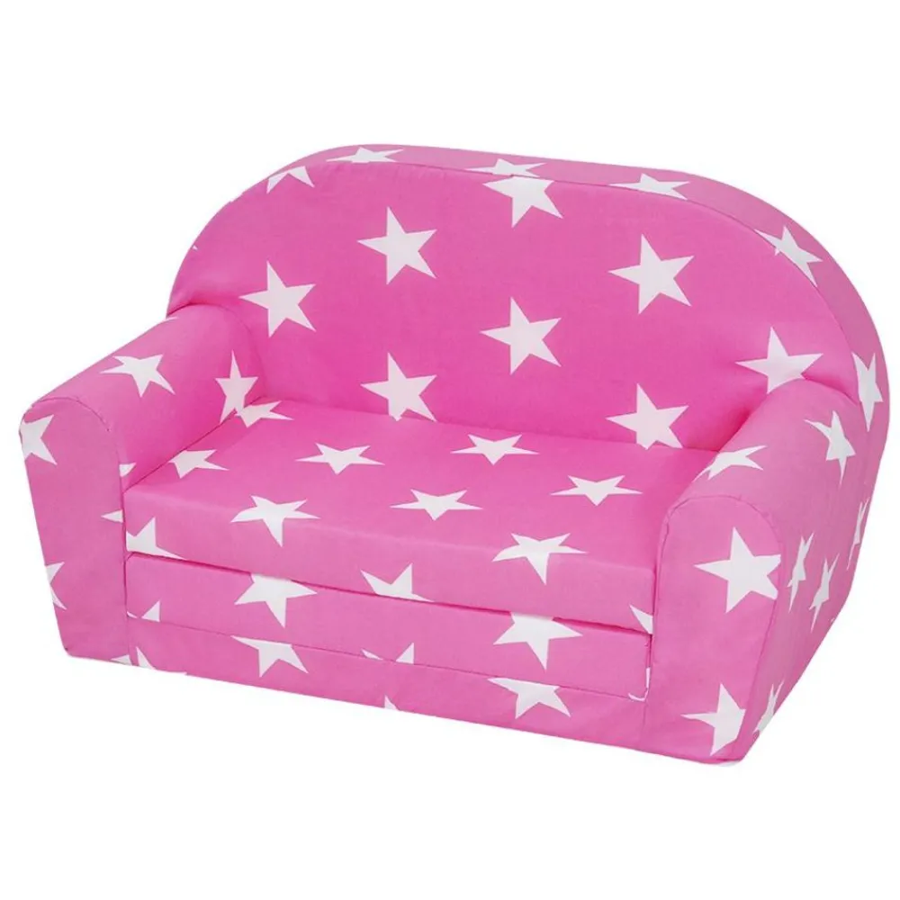 Pseudohersteller Kindersofa Lucy Mit Sternen Pink Sale
