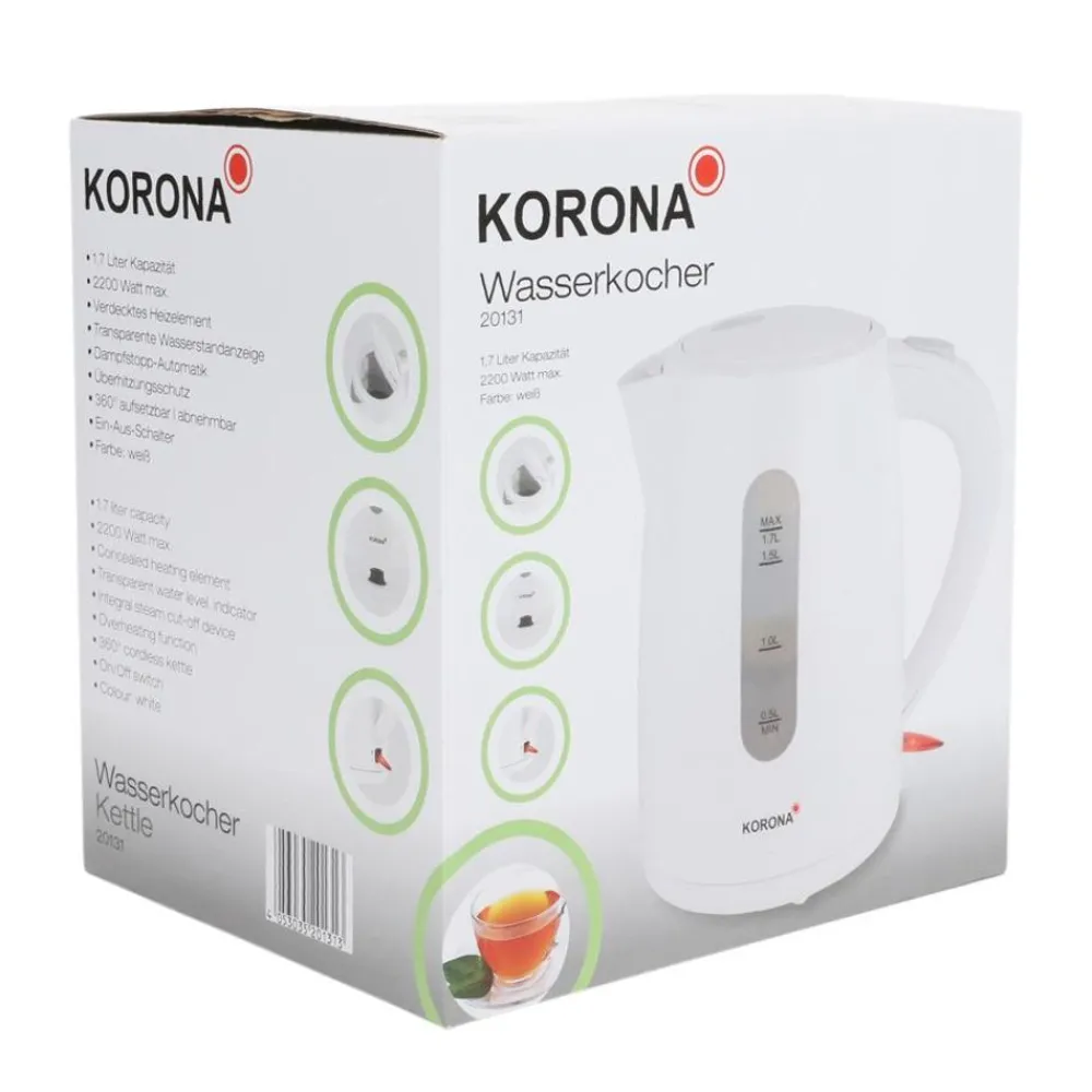 Korona Wasserkocher 1,7L Weis Outlet