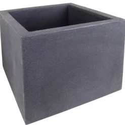 Jelenia Plast Kubus Pflanzkübel 4Er-Set Anthrazit Discount