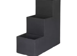 Jelenia Plast Kubus Treppentopf 59X27Cm Anthrazit Hot