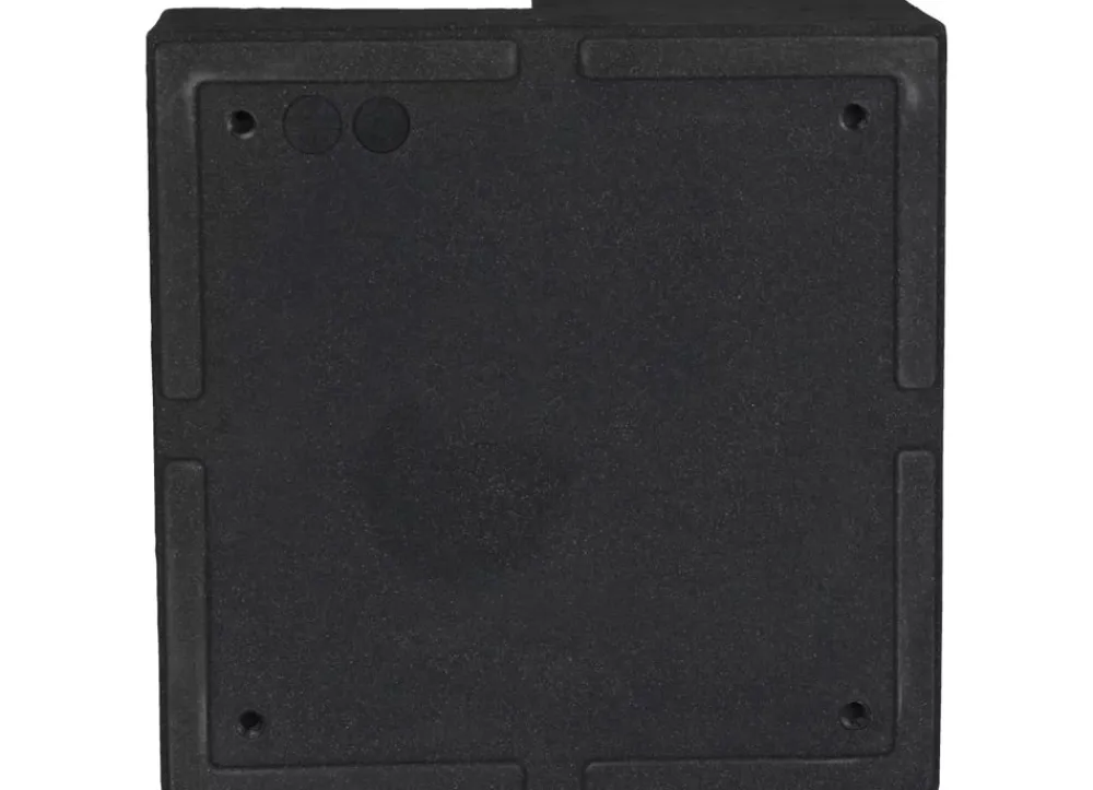 Jelenia Plast Kubus Wendeltreppentopf 40X40Cm Anthrazit Hot