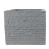 Jelenia Plast Kubus Ziegel-Pflanzkübel 39X33X39Cm Grau Online