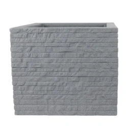 Jelenia Plast Kubus Ziegel-Pflanzkübel 39X33X39Cm Grau Online