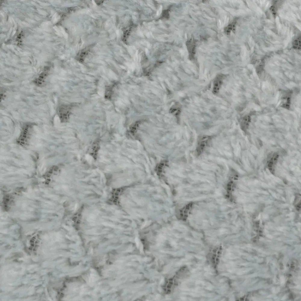 Pseudohersteller Kuscheldecke Mit Waffelmuster 150X200Cm Grungrau Discount