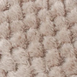 Pseudohersteller Kuscheldecke Mit Waffelmuster 150X200Cm Taupe Discount
