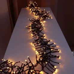 New Home Led-Cluster-Lichterkette Mit 768 Leds Warmweis Hot