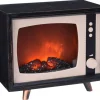 TP Led-Deko-Kamin Nostalgie-Fernseher