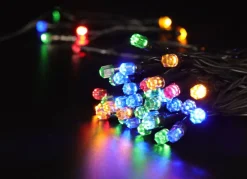 New Home Led-Diamantkopf-Lichterkette Mit Timer 22,9M 200 Leds Multicolor Discount