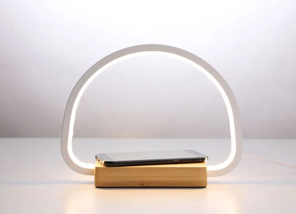 New Home Led-Lampe Mit Touchsteuerung Und Induktiver Ladefunktion Sale