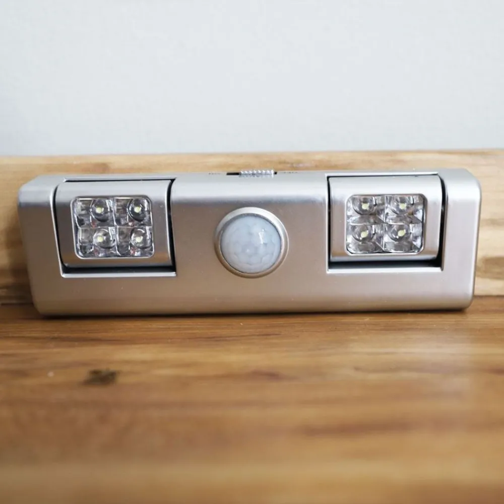 TAS Electronics Led-Lichtleiste Mit Bewegungsmelder 8 Leds Kaltweis Online