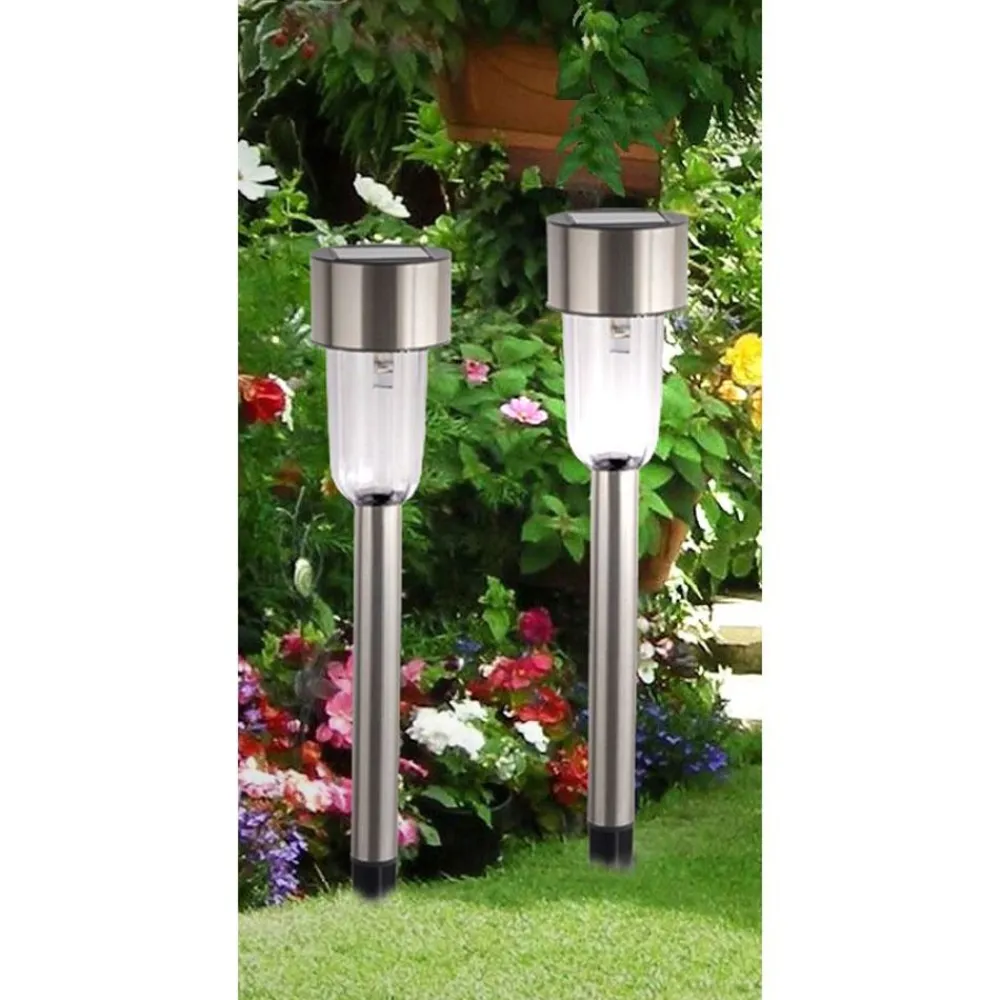 TP Led-Solar-Gartenleuchte Aus Edelstahl 37Cm Sale