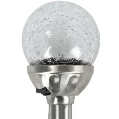 TP Led-Solar-Gartenleuchte Mit Crackle-Glaskugel Und Farbwechsler Best