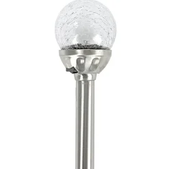 TP Led Solar-Gartenleuchte Mit Crackle-Glaskugel Kaltweis Online